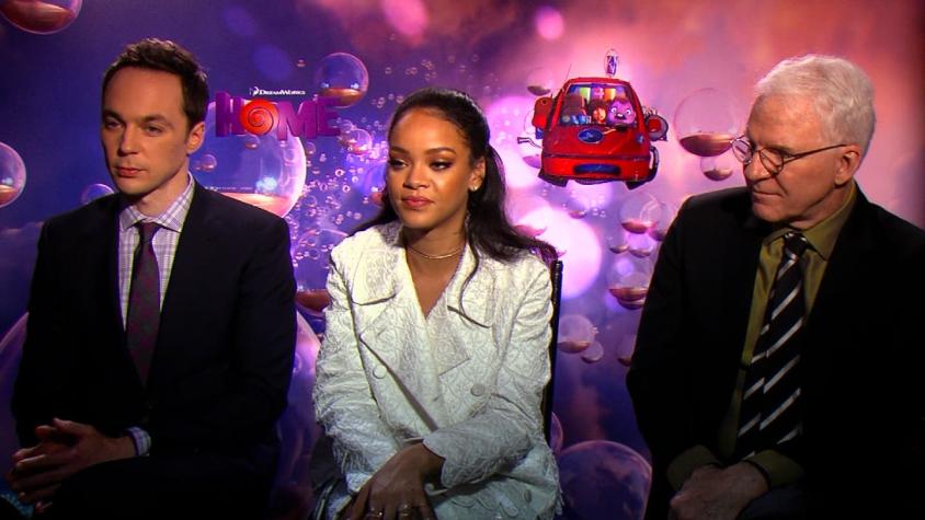 Rihanna habla con T13 sobre "Home", la película que se estrena este jueves en Chile