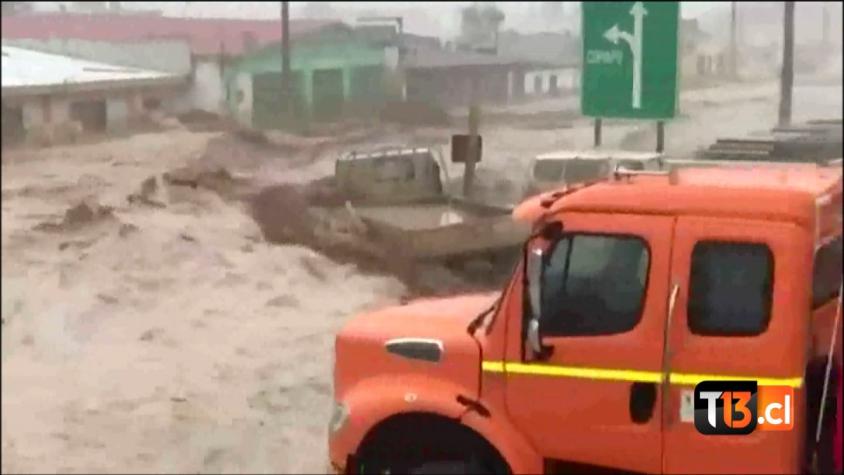 Video muestra magnitud de la catástrofe en Diego de Almagro