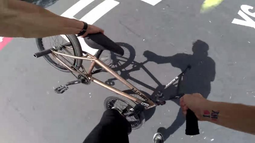 [VIDEO] Campeón de BMX "baila" un vals con su bicicleta