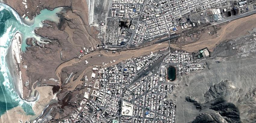 [FOTOS] FACh capta imágenes satelitales de la catástrofe en el norte