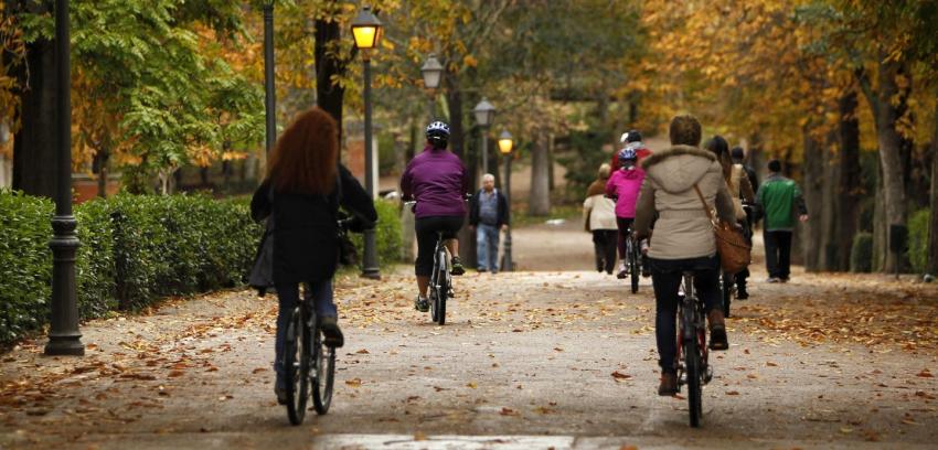 Mapa virtual permite a los ciclistas planificar sus viajes en Santiago