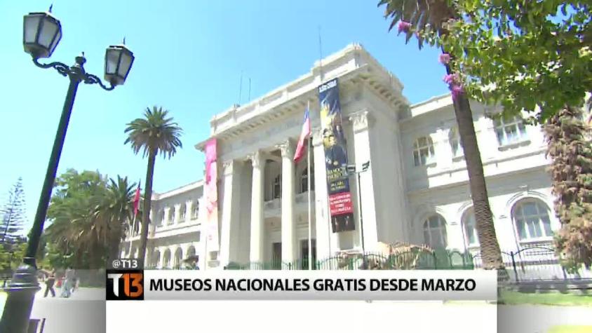 Estos son los 26 museos chilenos que ahora son gratuitos
