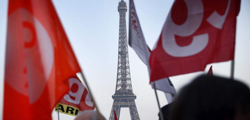 Huelga provoca cierre de la Torre Eiffel