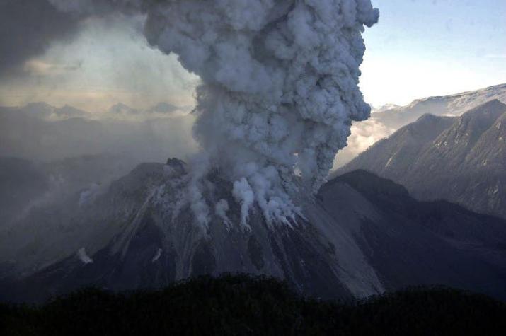 Las mayores erupciones volcánicas de los últimos 100 años en Chile