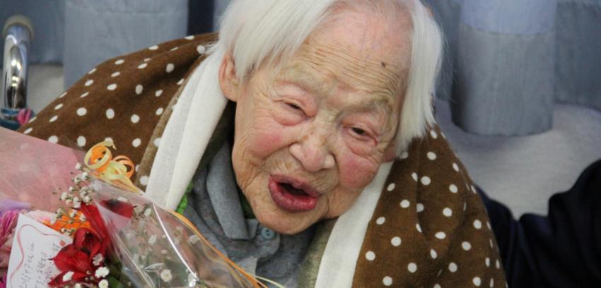 Muere Misao Okawa, la mujer más anciana del mundo
