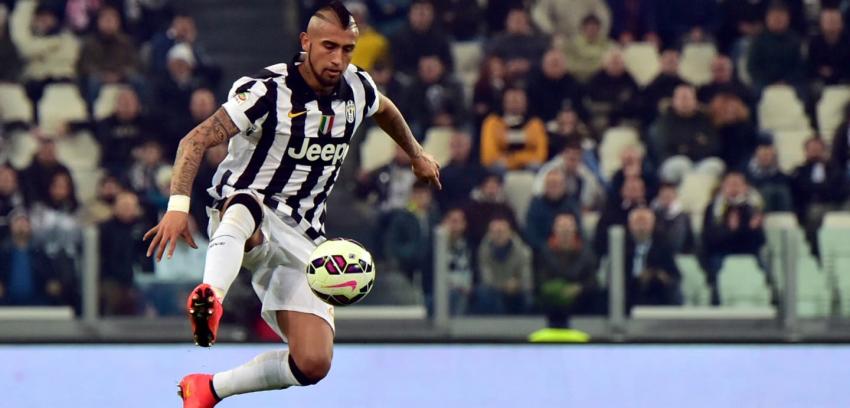 Vidal asoma como titular en la Champions por la Juventus