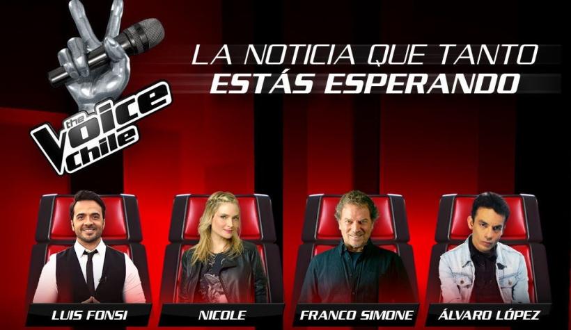 Así fue la primera reunión de los cuatro coaches para The Voice Chile
