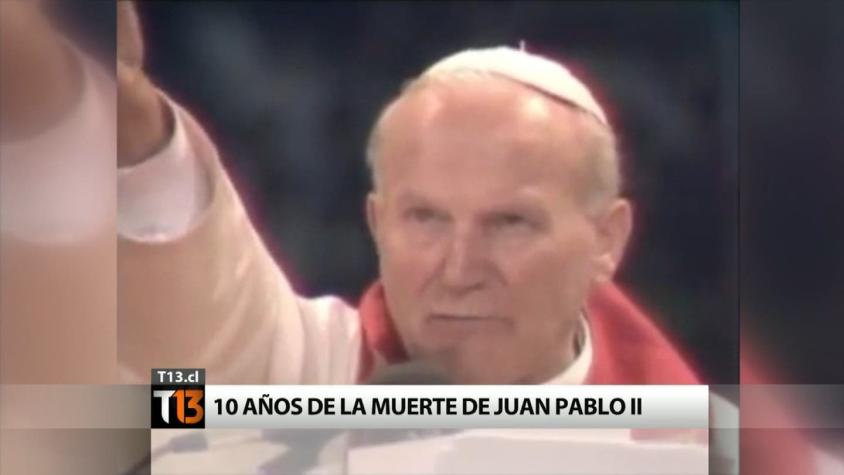 Se cumplen 10 años de la muerte del papa Juan Pablo II