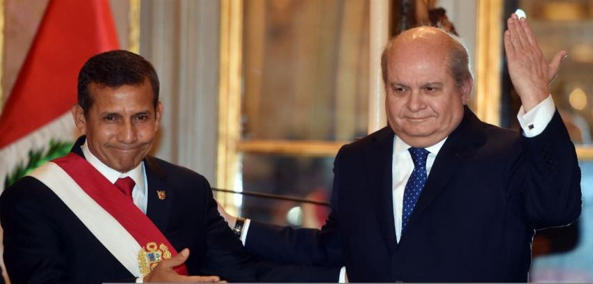Ollanta Humala juramenta nuevo primer ministro tras crisis por censura