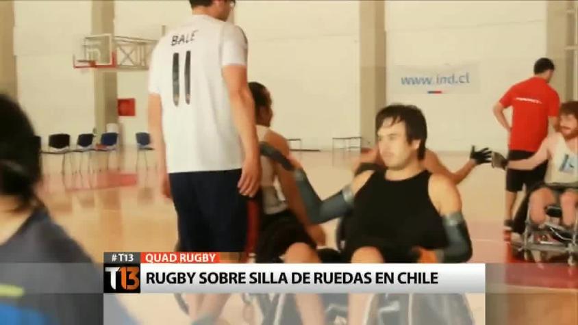 Estos son los representantes del quad rugby chileno