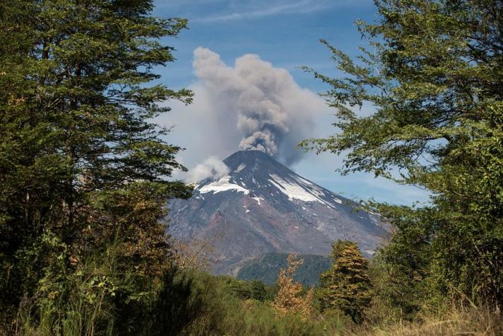 [FOTOS] Así luce el volcán Villarrica este domingo
