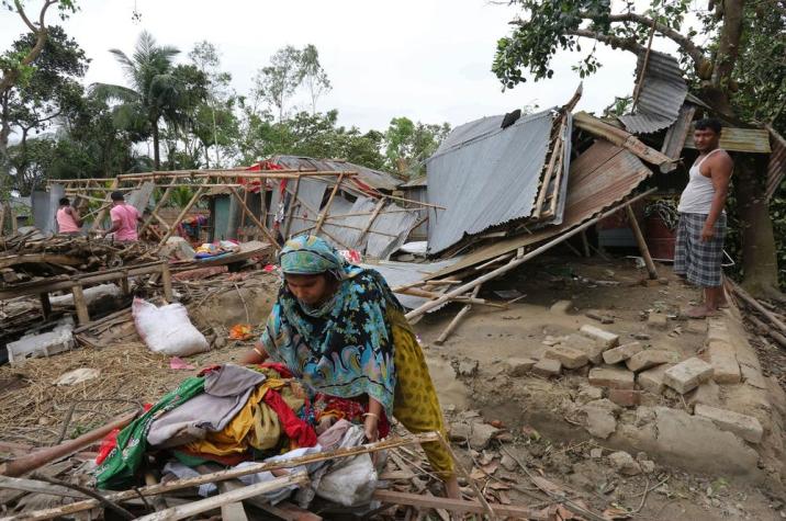 Al menos 35 muertos en Bangladesh debido a fuertes tormentas