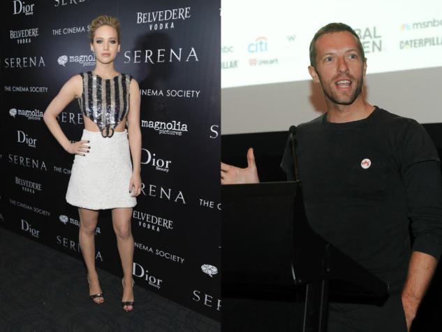 Revelan detalles del reencuentro amoroso de Jennifer Lawrence y Chris Martin