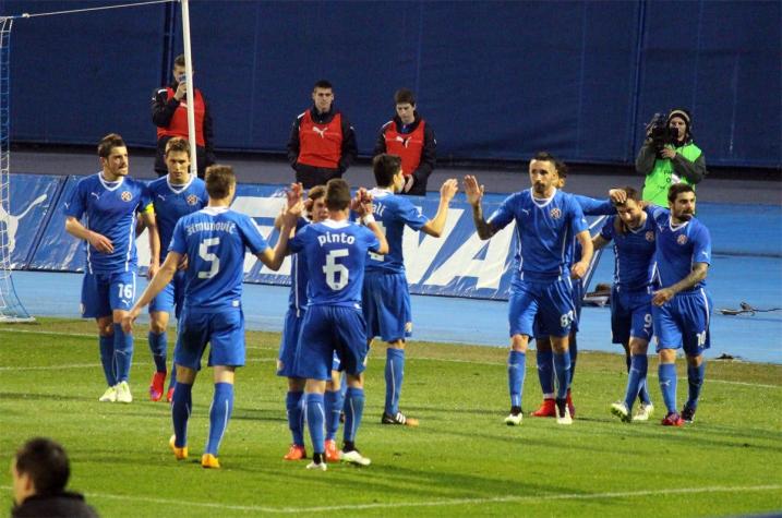 [VIDEO] Ángelo Henríquez le dio la victoria a Dinamo Zagreb en la Copa de Croacia
