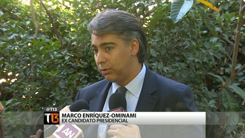 Marco Enríquez-Ominami reconoce reunión con SQM
