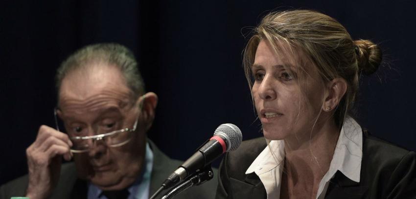 Ex pareja del fiscal Nisman asegura sentir "miedo" e insiste en denunciar homicidio