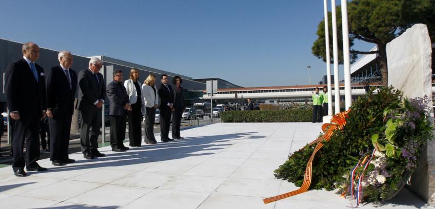 Ministros de Francia, Alemania y España homenajean a víctimas de Germanwings