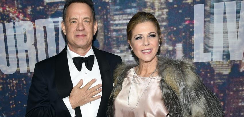Revelan que esposa de Tom Hanks padece cáncer de mama