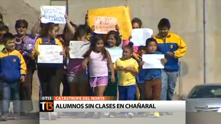 Catástrofe en el norte: 632 alumnos se encuentran sin clases en Chañaral