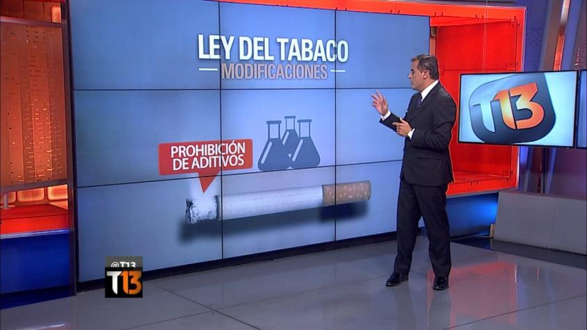 Ramón Ulloa explica las modificaciones a la Ley del Tabaco