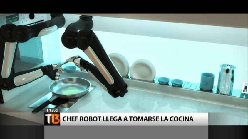Conoce al "chef robot" que llega a revolucionar las cocinas del mundo
