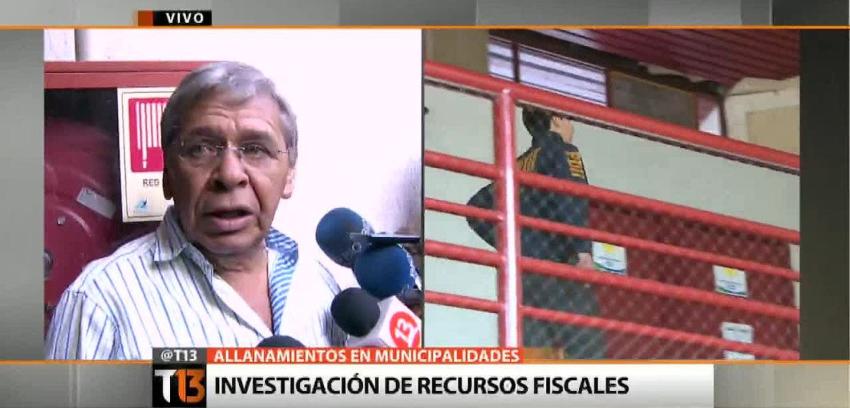 Alcalde Plaza tras allanamientos en Cerro Navia: "No tengo nada que esconder"