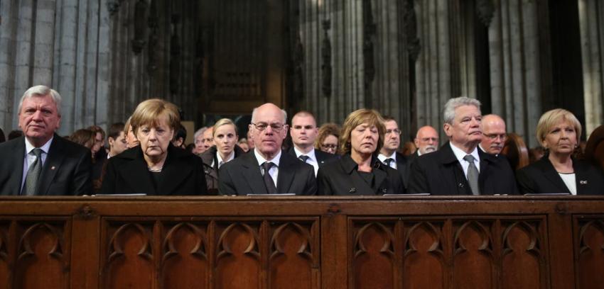 Alemania recuerda a las víctimas del vuelo A320 de Germanwings