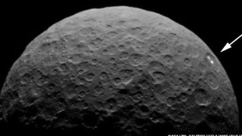 Los misteriosos puntos luminosos que reaparecieron en el planeta enano Ceres