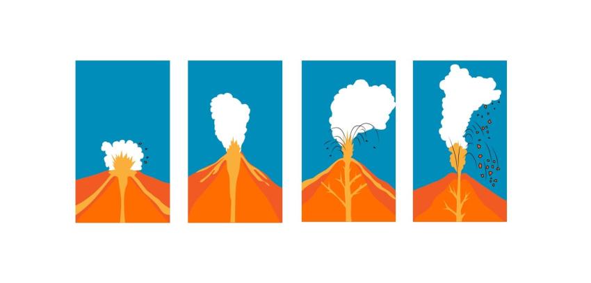 [Interactivo] ¿Qué tipo de erupción es la del volcán Calbuco?