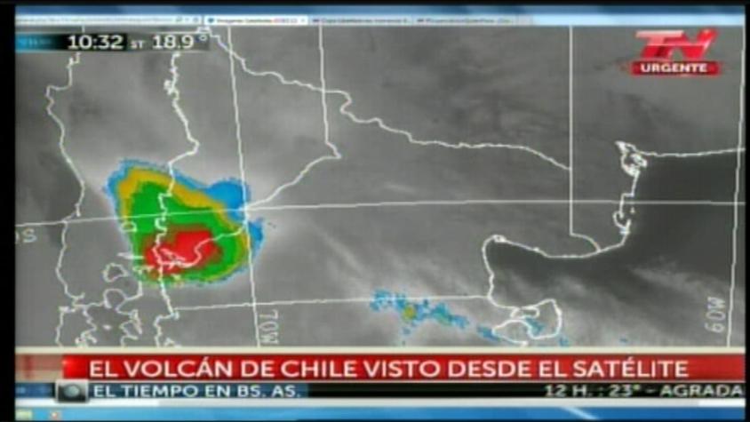 [VIDEO] Satélite muestra cómo nube de cenizas del Calbuco cubre sur de Chile y parte de Argentina