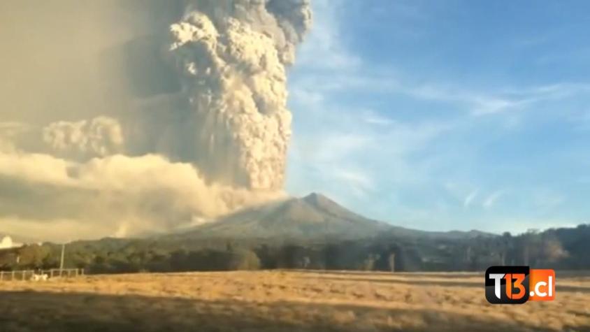 [VIDEO] #CorresponsalesCiudadanos envían impactantes videos desde zona de erupción