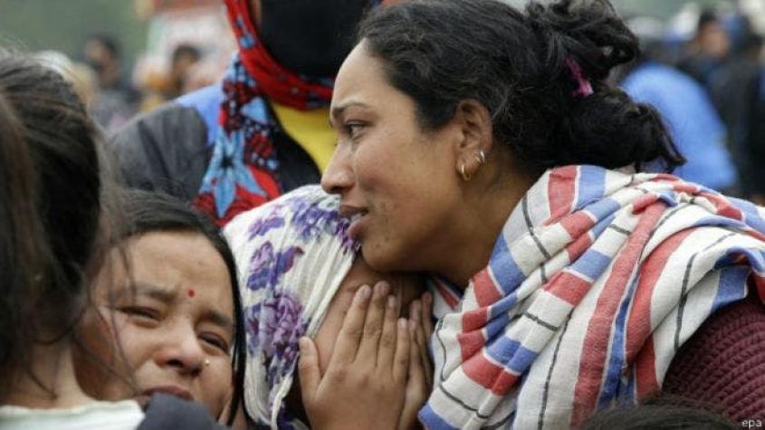El drama humano que deja el terremoto en Nepal