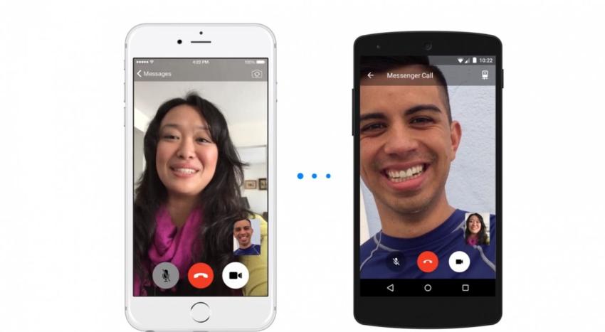 Facebook lanza servicio de videollamadas en Messenger