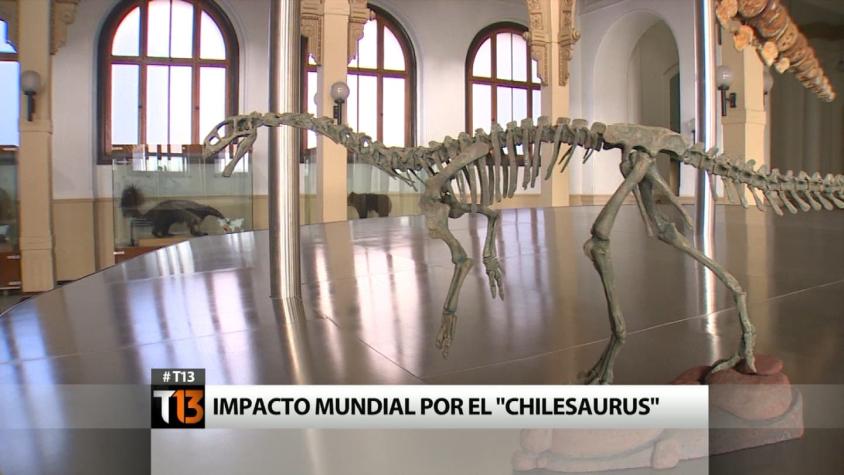 El impacto mundial por el descubrimiento del “Chilesaurus”