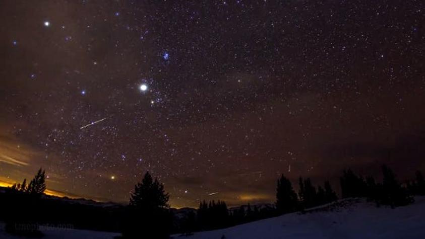 Lluvia de meteoritos que iluminará la noche de este miércoles se podrá ver online