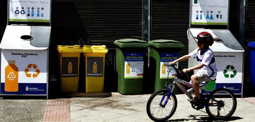 Solo un 10% de las toneladas de residuos que se generan en Chile son reciclados