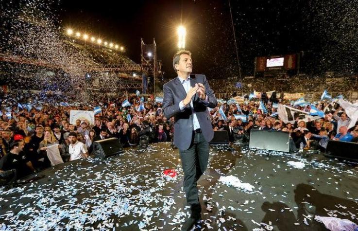 Sergio Massa lanza candidatura presidencial en Argentina