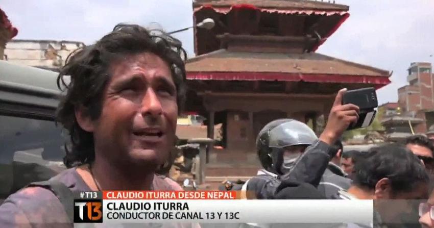 Claudio Iturra relata en primera persona el desastre que dejó el terremoto en Nepal