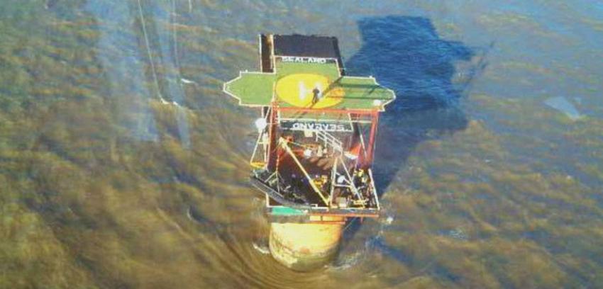 Sealand: la curiosa micronación en una torre en medio del océano