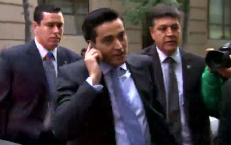 [VIDEO] Así fue la llegada de Rodrigo Peñailillo a La Moneda