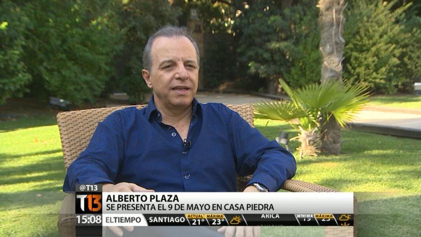 [VIDEO] Alberto Plaza adelanta lo que será su gira para celebrar 30 años de carrera