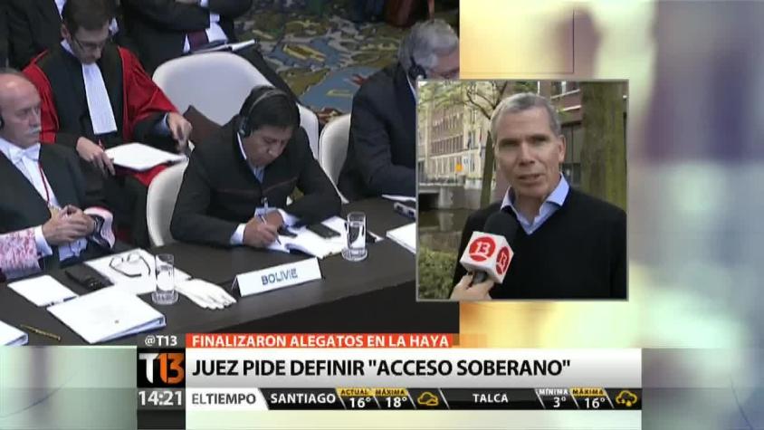 Bulnes señala que respuesta boliviana sobre fecha de acuerdo "es de una total vaguedad"