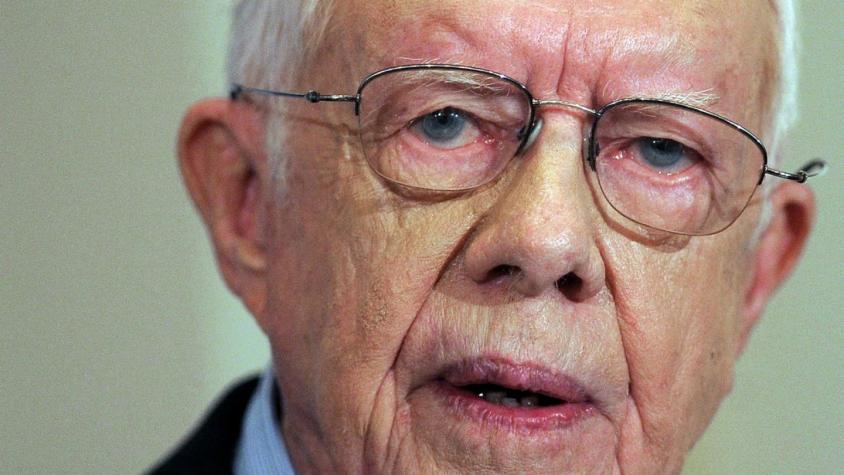 Ex presidente Jimmy Carter regresa a EE.UU. enfermo desde Guyana