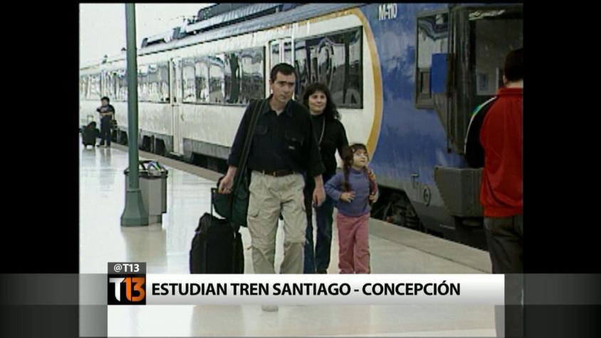 Tren de pasajeros podría volver a funcionar en Concepción
