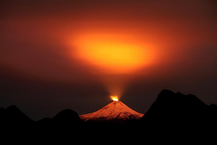 [FOTO] Instagram de la revista Time destaca erupción del volcán Villarrica