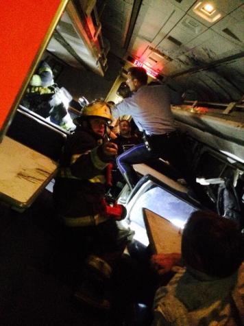 E.E.U.U.: Accidente de tren en Filadelfia con 250 personas a bordo