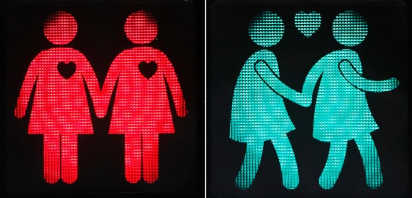 Viena instala “semáforos gay” para promover la tolerancia