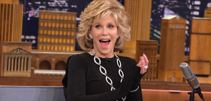 Jane Fonda confiesa anécdota sexual durante programa de televisión