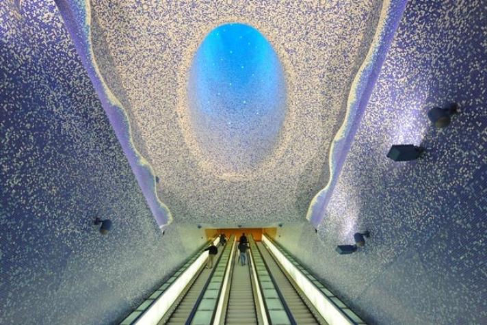 [FOTOS] Las estaciones de metro más hermosas del mundo
