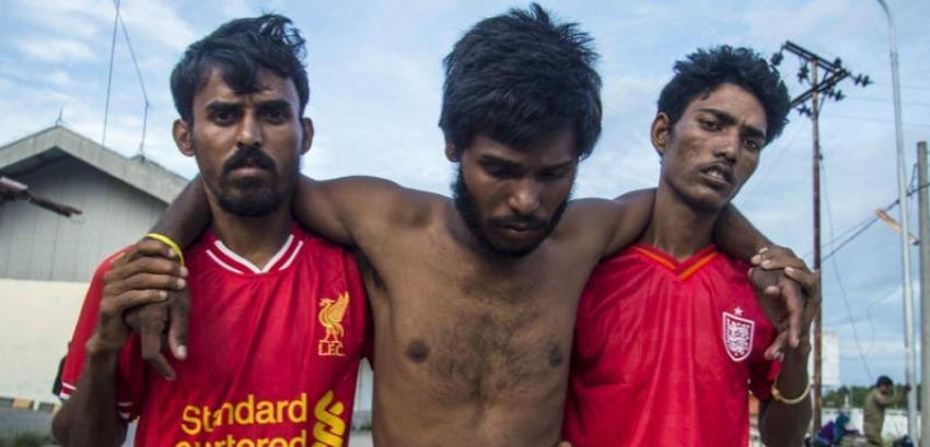 Indonesia inicia labores de rescate de migrantes en el mar